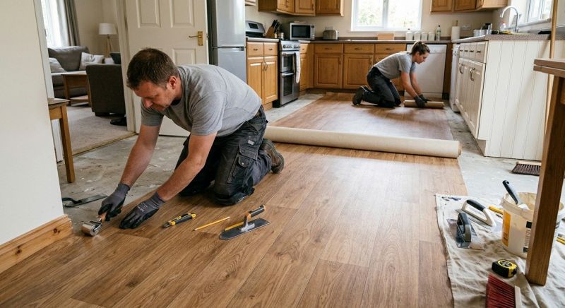 Linoleum Flooring Replacement in San Antonio, TX