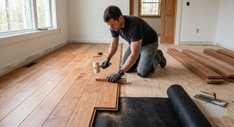 Plank Floor Installation in San Antonio, TX