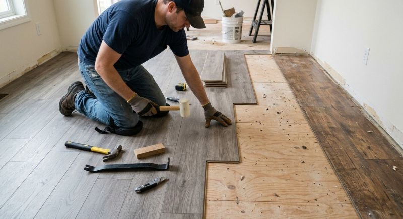 Plank Laminate Installation in Longmont, CO