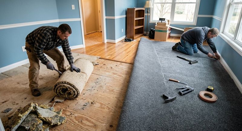 Bedroom Carpet Replacement in Hunterdon County, NJ