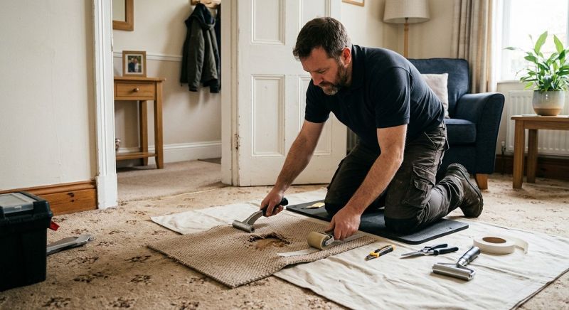 Carpet Burn Repair in Overland Park, KS