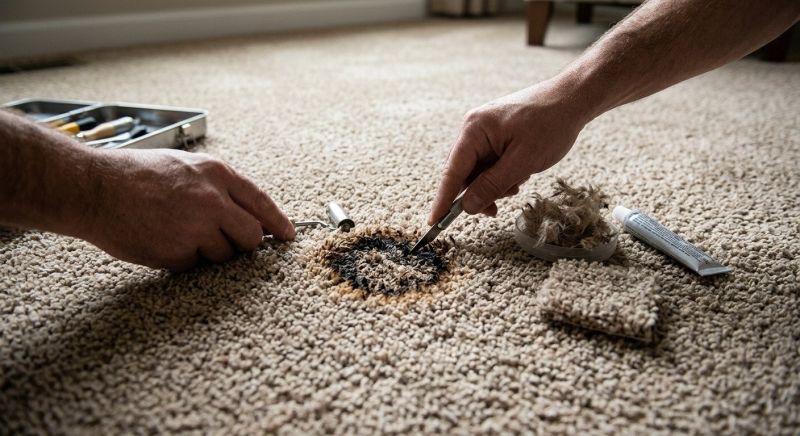 Carpet Burn Repair in Olathe, KS