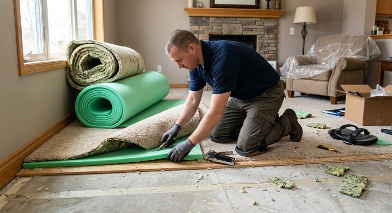 Carpet Cushion Replacement in Kansas City, KS