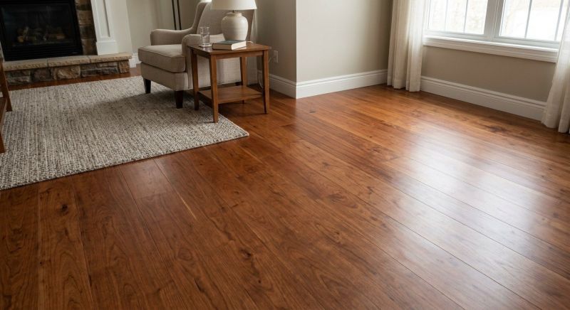 Cherry Floor Installation in Austin, TX