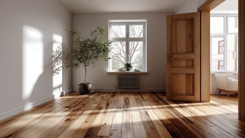 Dark Wood Floor Installation in Manassas, VA