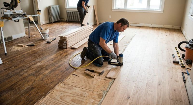 Finished Floor Installation in Austin, TX
