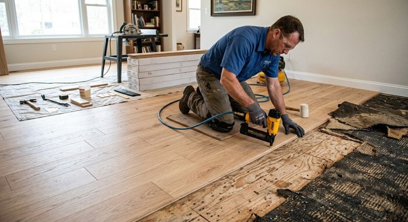 Hardwood Floor Installation in San Antonio, TX