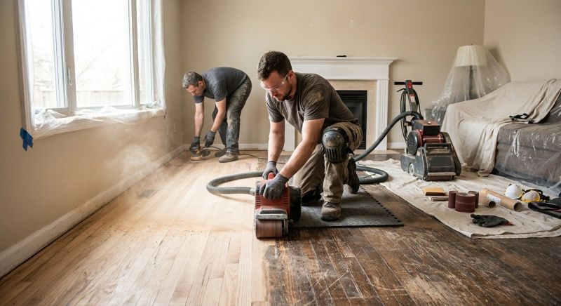 Hardwood Floor Renovation in Manassas, VA