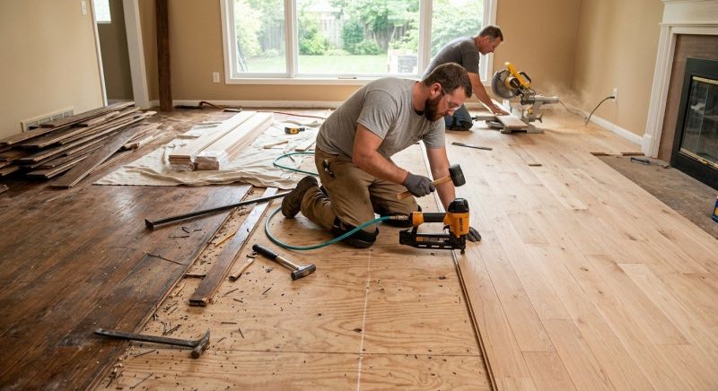 Hardwood Replacement in Austin, TX