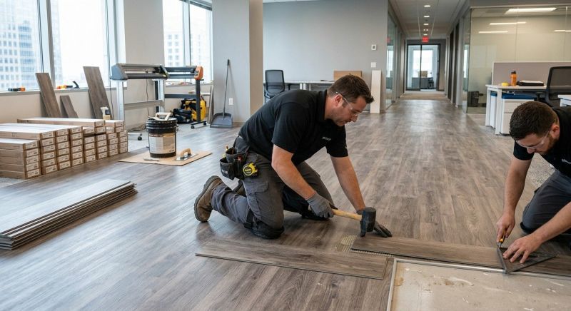 Linoleum Flooring Replacement in Frisco, TX