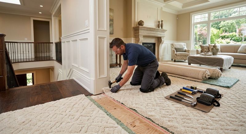 Plush Carpet Installation in Toms River, NJ