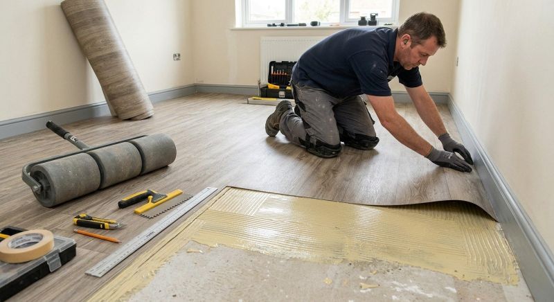 Sheet Linoleum Installation in Phoenix, AZ