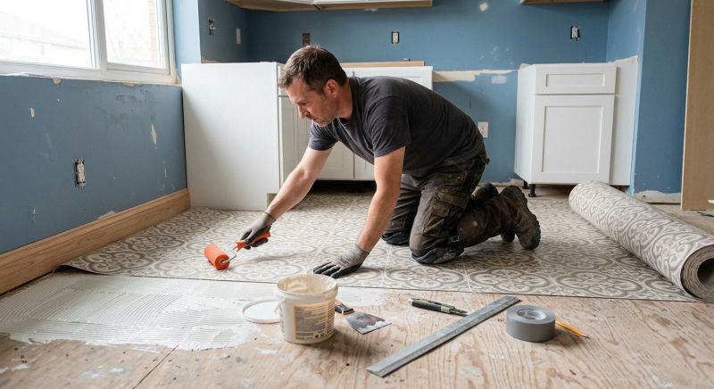 Sheet Linoleum Installation in Phoenix, AZ