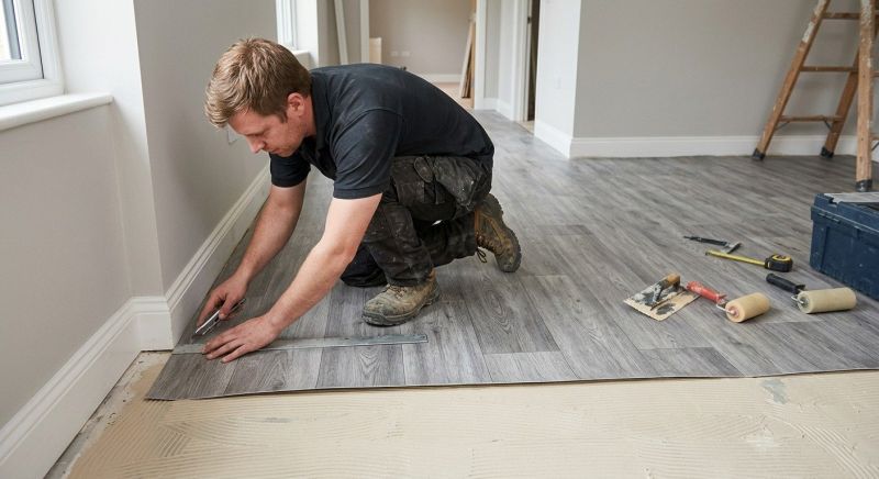 Sheet Vinyl Installation in Plano, TX