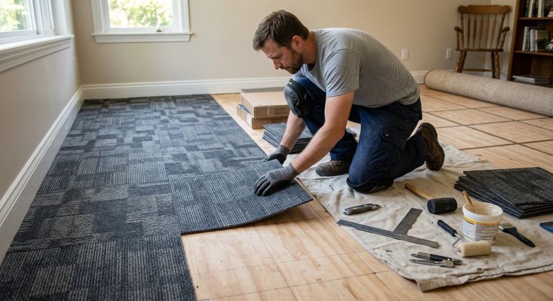 Textured Carpet Installation in Somerset County, NJ