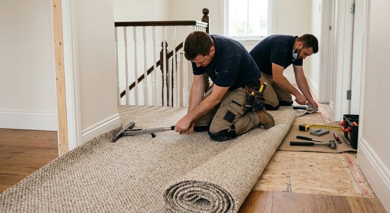 Textured Carpet Installation in Freehold, NJ