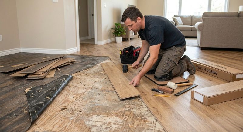 Vinyl Plank Floor Installation in Boulder, CO